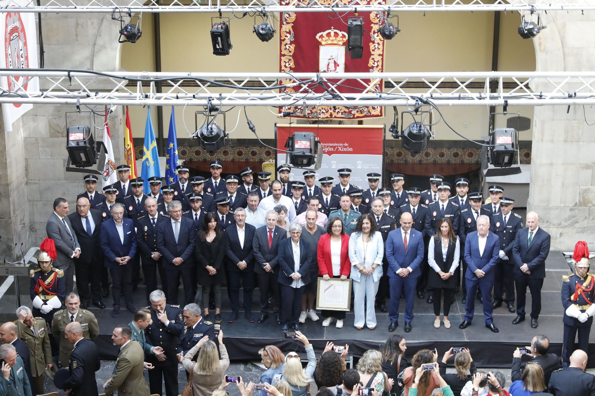 EN IMÁGENES: Así fue la fiesta de la Policía Local de Gijón