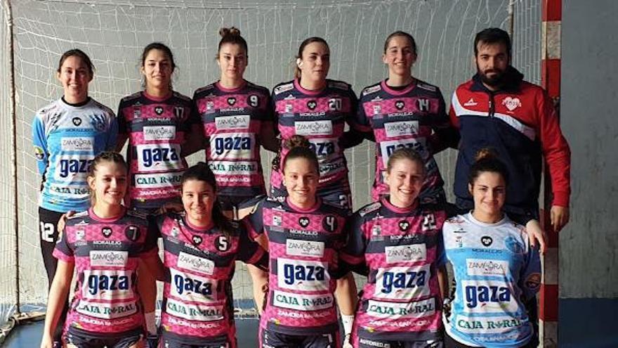 Leche Gaza, equipo femenino sénior del BM Zamora.