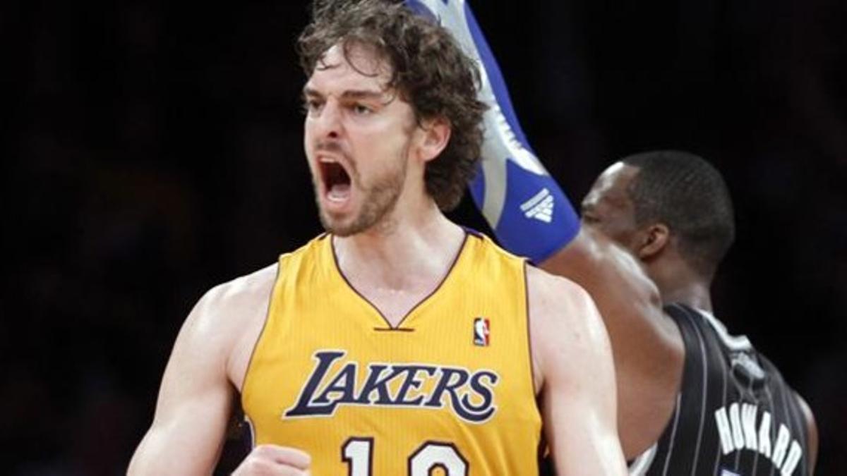 undefinedlos angeles lakers pau gasol of spain  l  celebrat120810121329