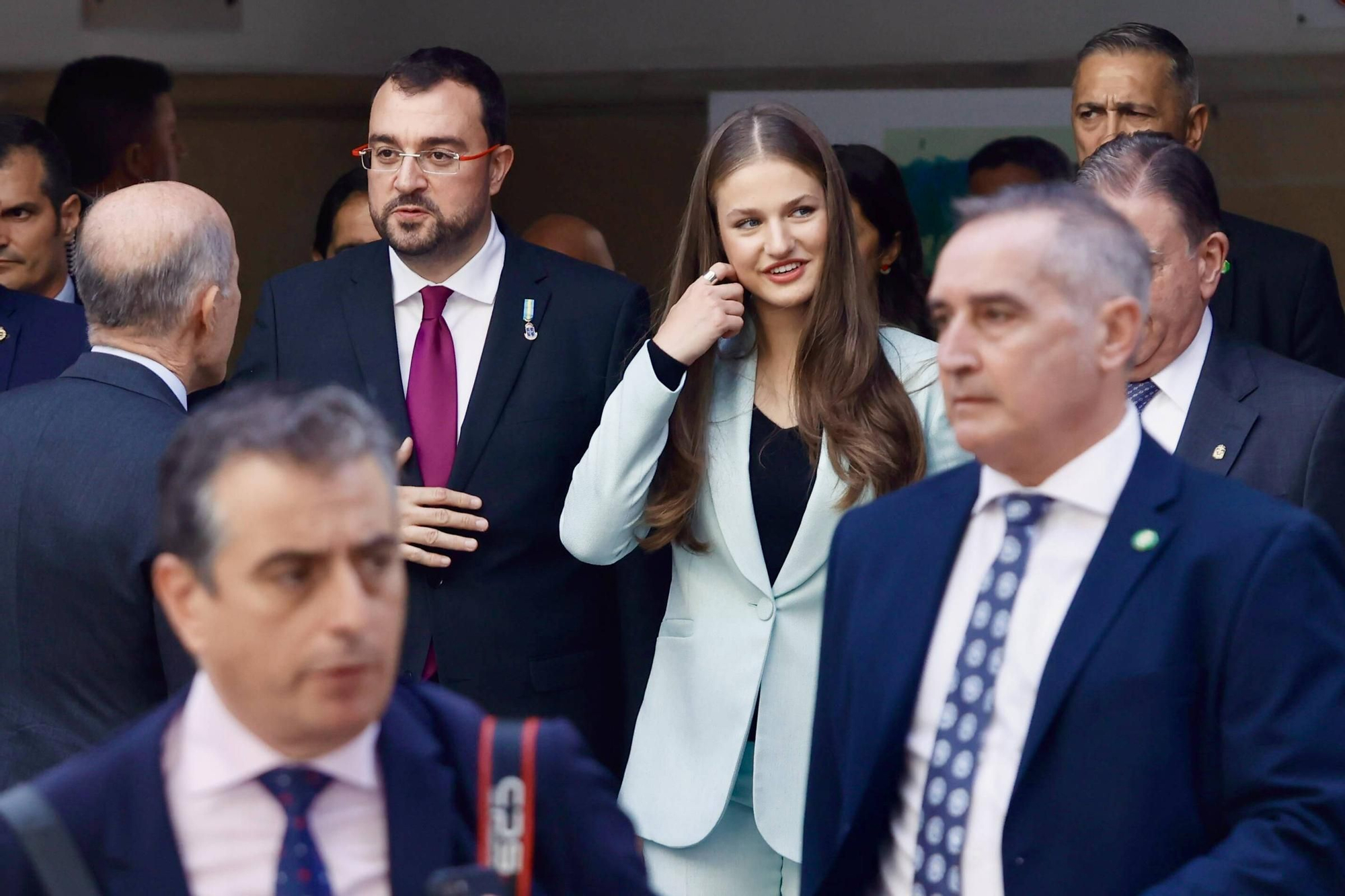 La Princesa Leonor recibe el título de Alcaldesa Honoraria de Oviedo y la Medalla de Asturias. 