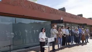 Jerónimo Saavedra preside ya la plaza de la Música de Las Palmas de Gran Canaria