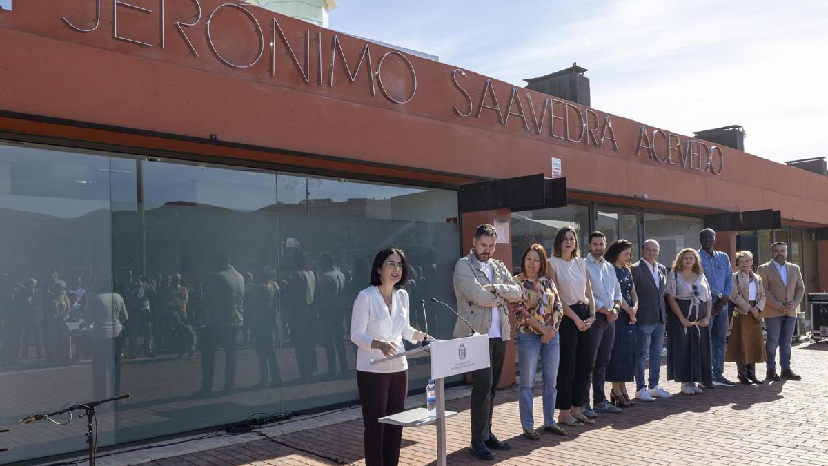Homenaje a Jerónimo Saavedra
