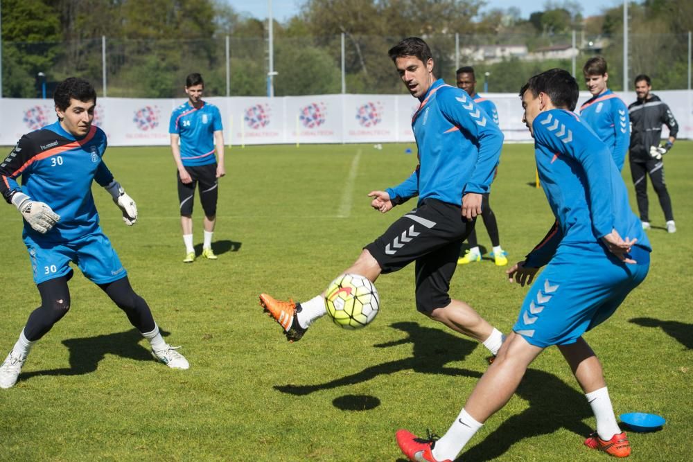 Entrenamiento del Real Oviedo