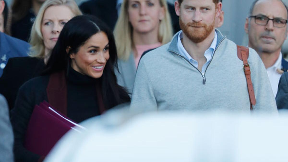 Primeras imágenes de Meghan Markle tras confirmar su embarazo