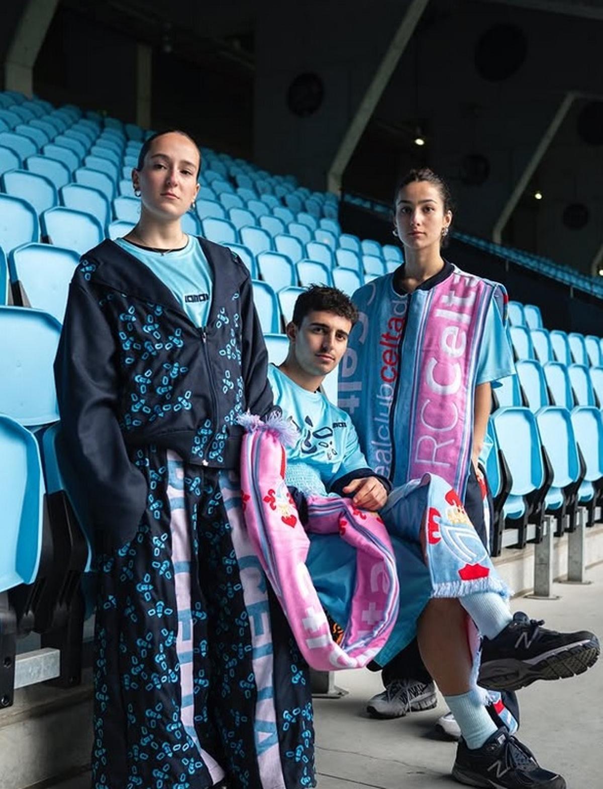 Los modelos de la diseñadora moañesa Naiara Currás, inspirados en el Celta.