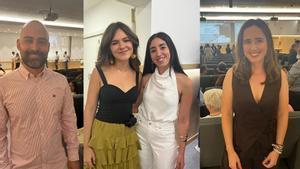 Carlos, Sabina, Sofía y Carla; tres MIR y una EIR de Medicina Familiar y Comunitaria que acaban su residencia en València.