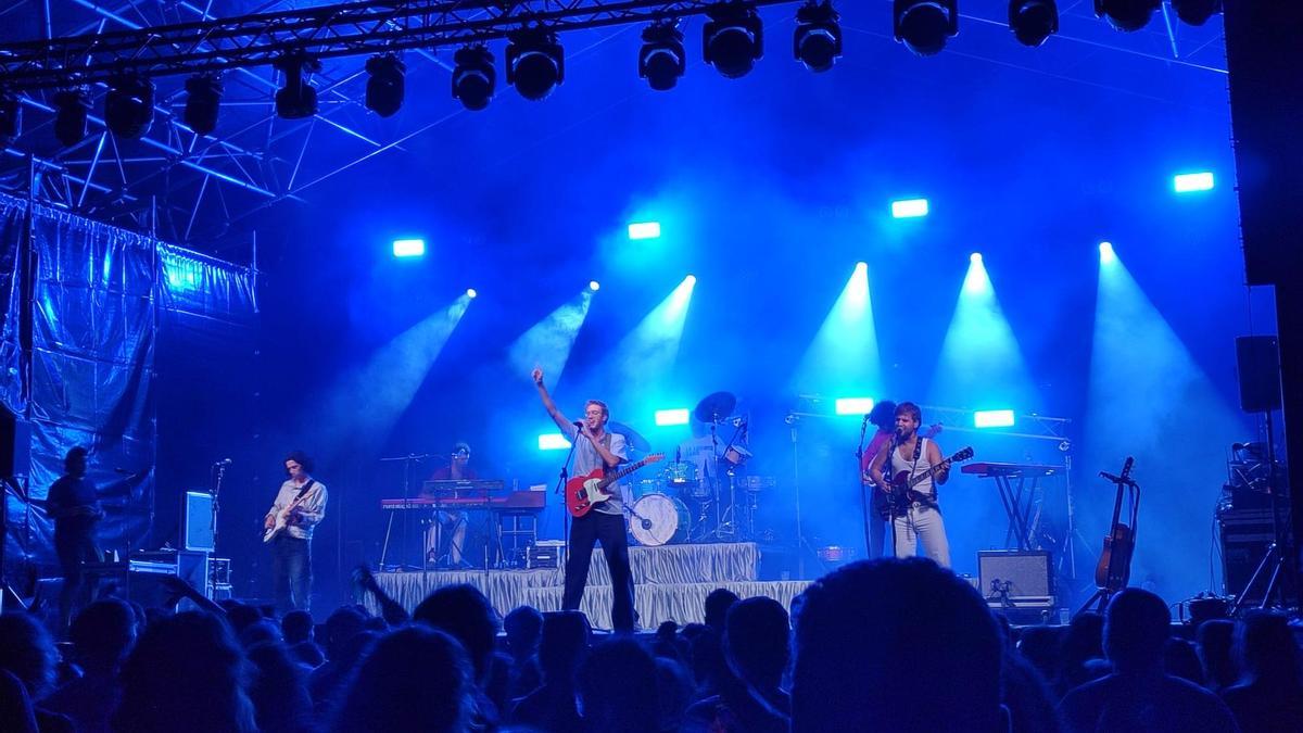La Ludwig Band actuant a la Festa Major d'Arbúcies