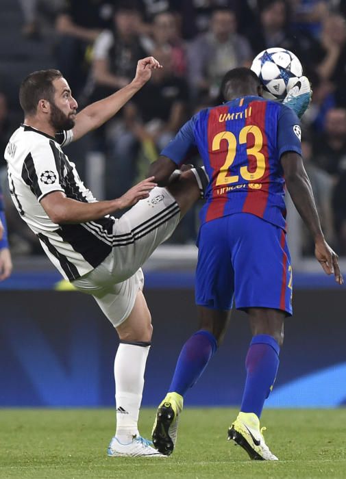 Las mejores imágenes del Juventus - Barça de Champions.