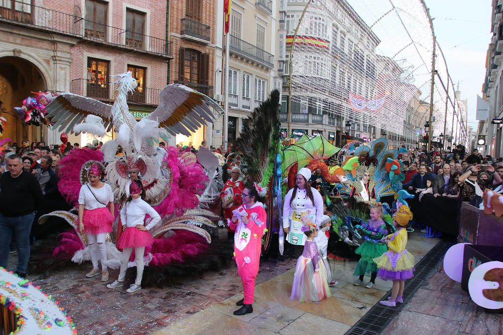 Sábado de carnaval en Málaga