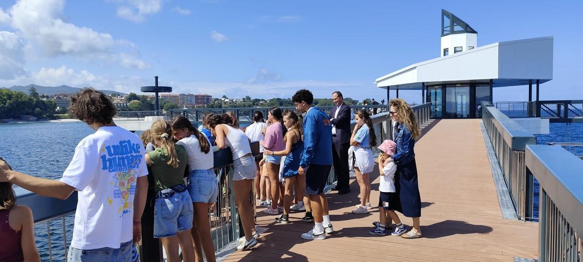Abre «Atlántida», una ventana privilegiada para observar la riqueza de la ría de Vigo