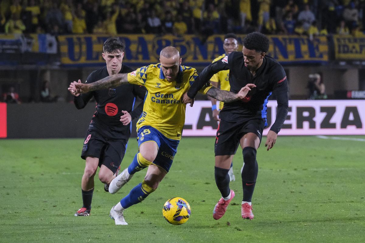 El partido UD Las Palmas-FC Barcelona, en imágenes (0-2)