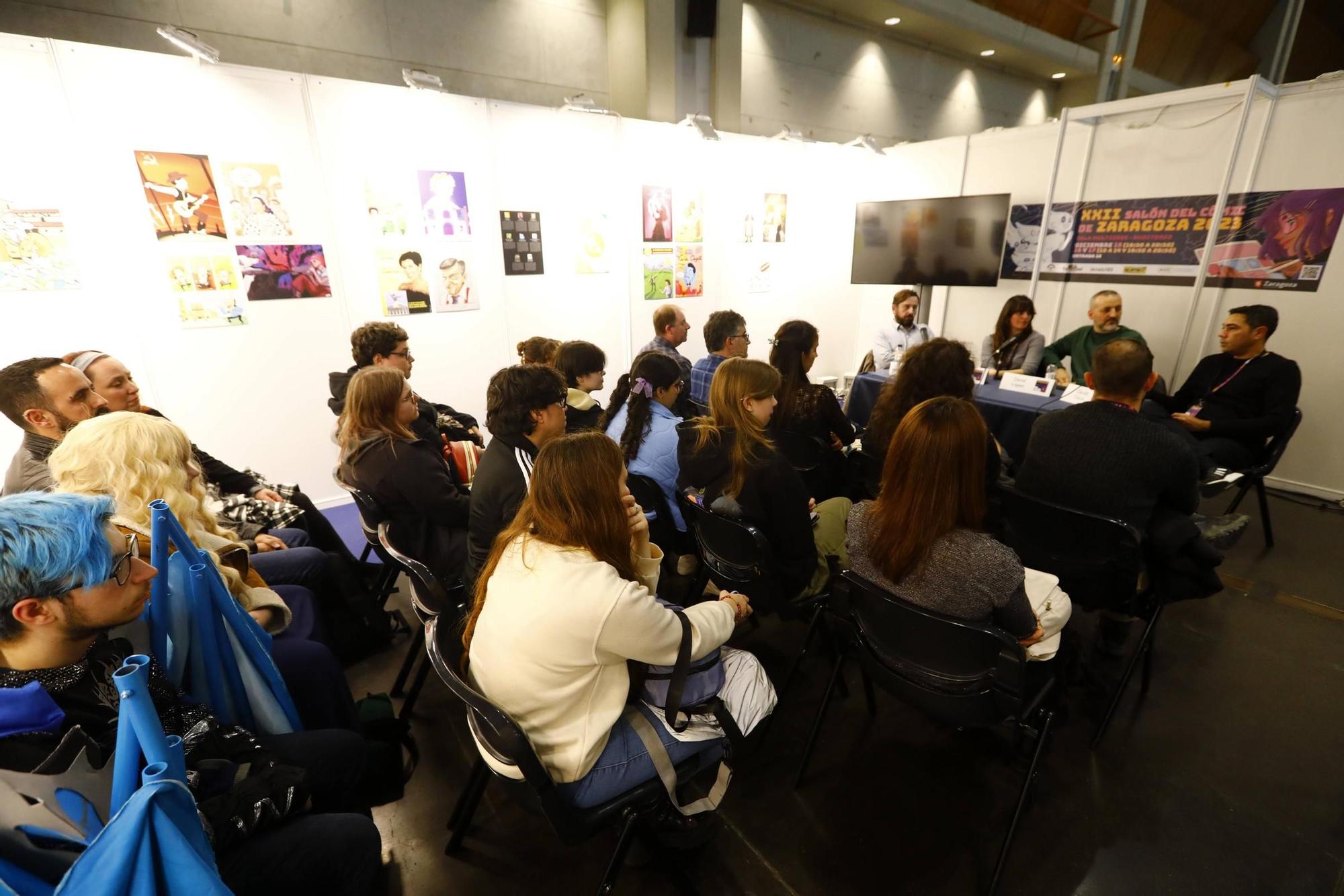 Gran ambiente en el Salón del Cómic de Zaragoza