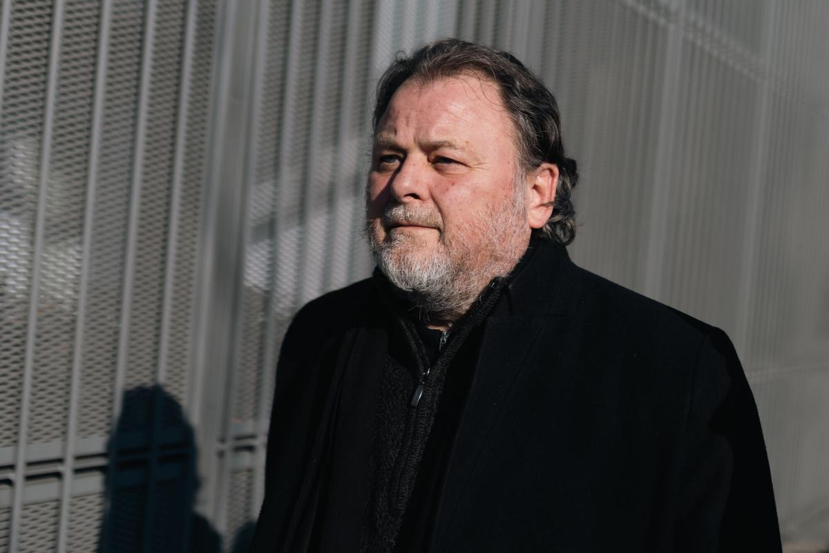 El director Christophe Ruggia en su llegada a los tribunales.