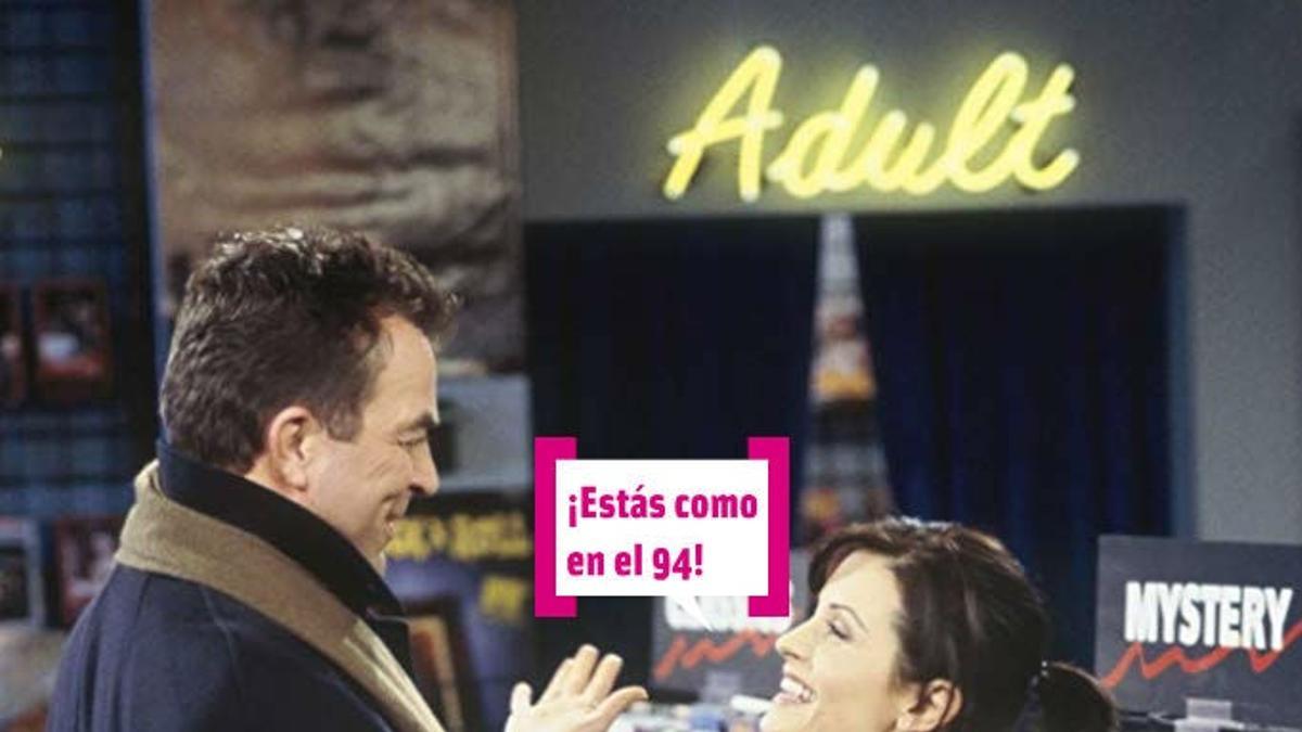 Richard y Monica Geller en 'Friends'