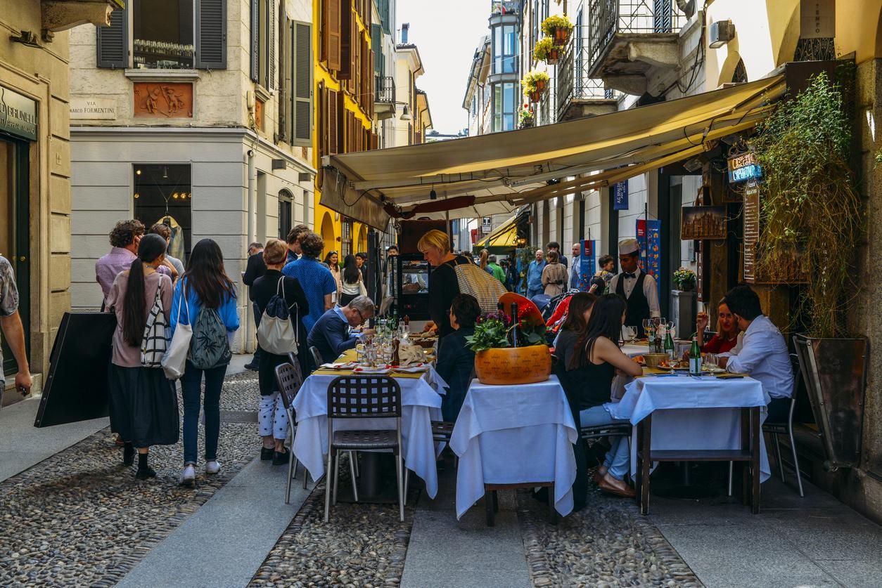 Comer un helado en Milán nunca salió tan caro