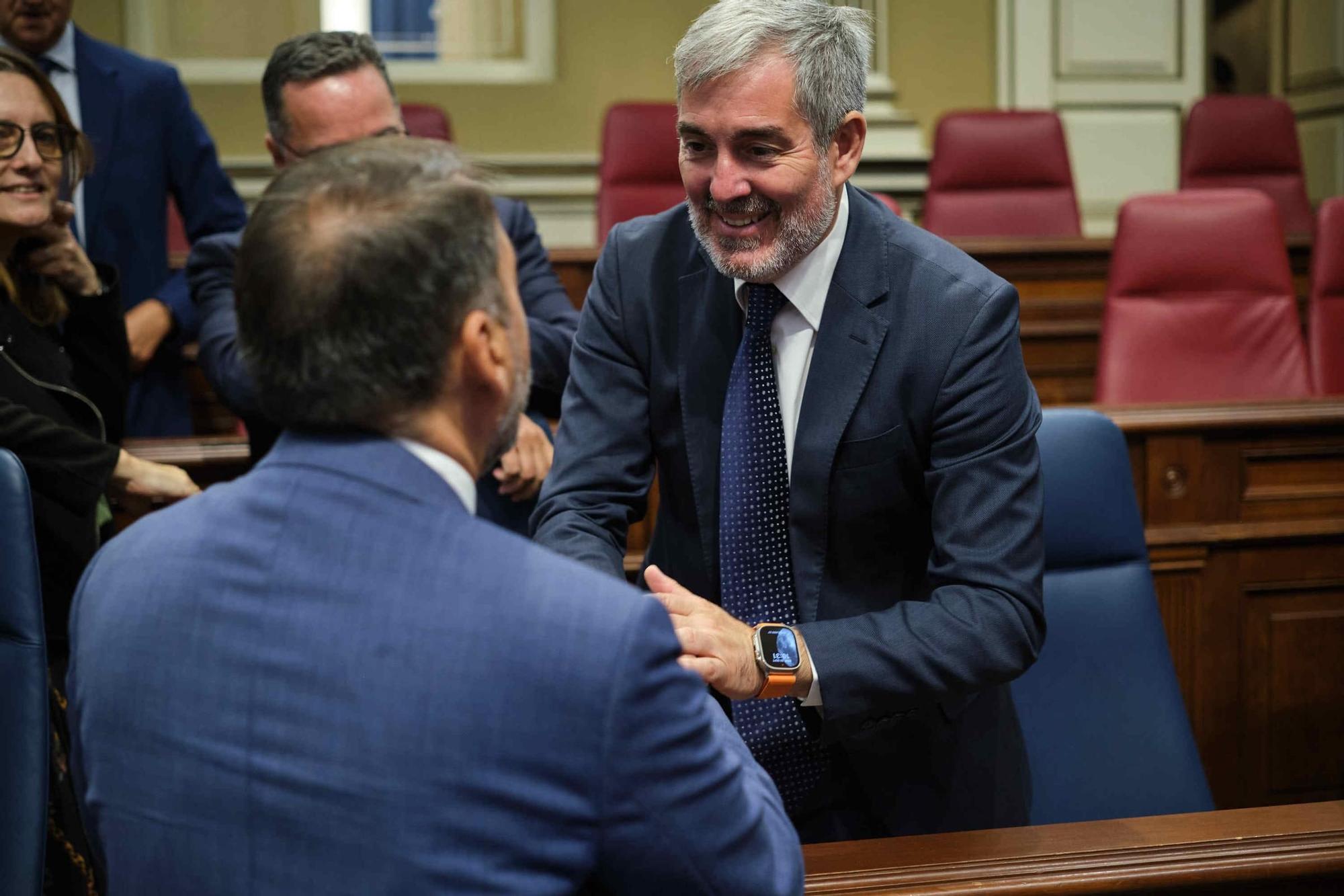 Pleno del Parlamento de Canarias