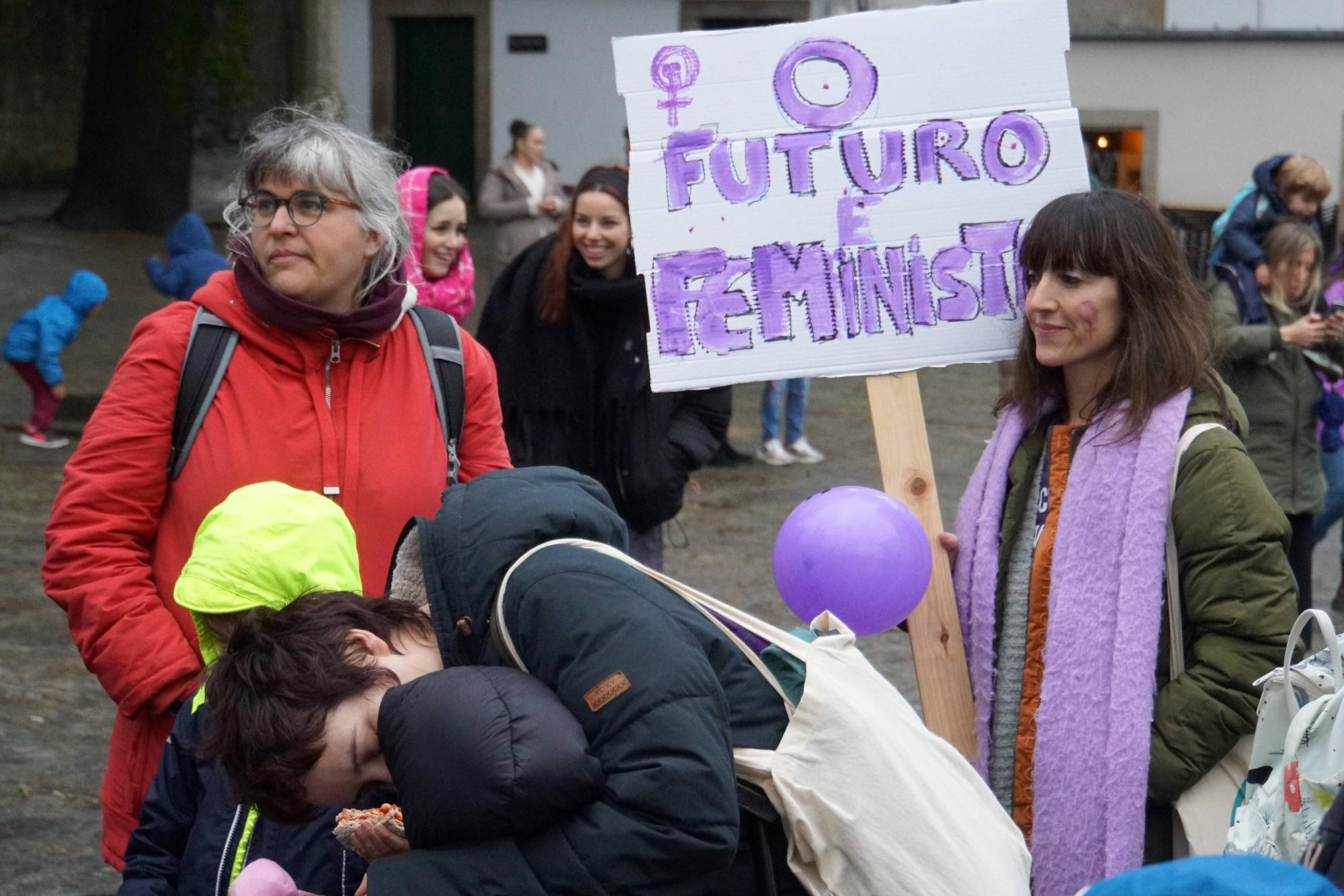 Manifestaciones 8M en Santiago de Compostela