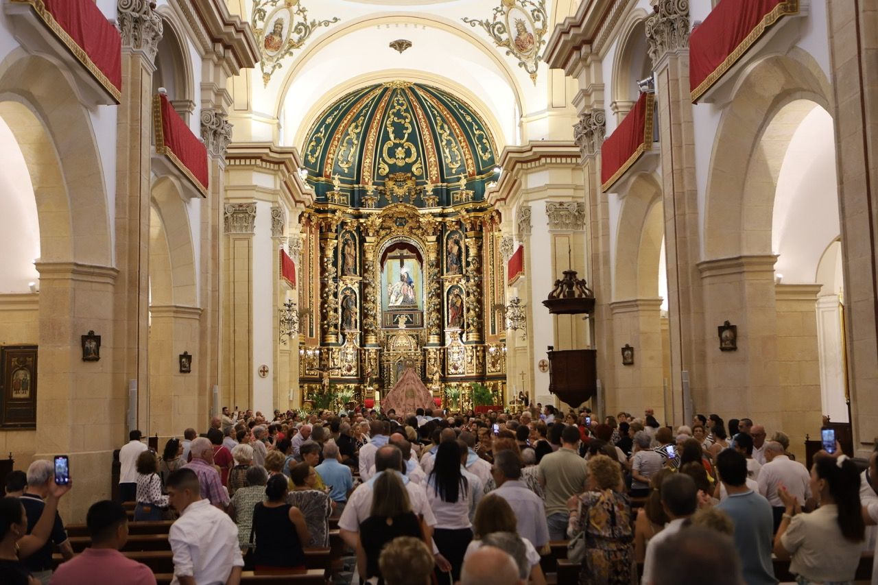 El regreso de la Virgen de las Huertas a Lorca por Feria, en imágenes
