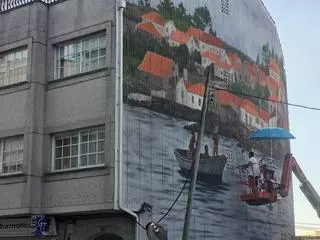 Otra obra maestra a gran escala de Joseba Muruzábal en O Grove