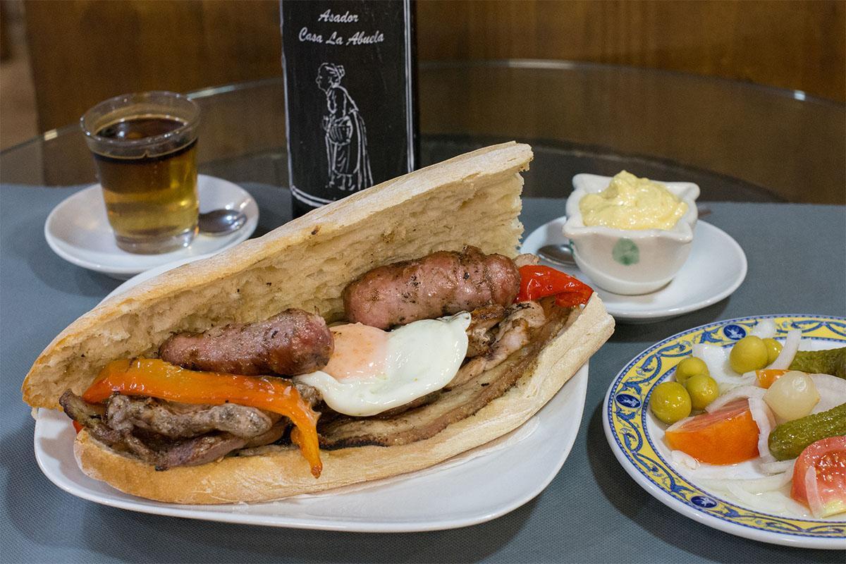 Propuesta del Asador Casa La Abuela.