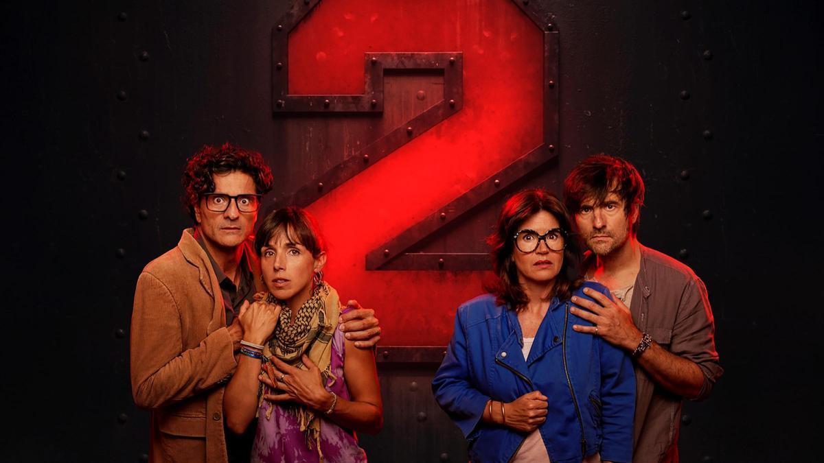 'Escape Room 2'. Joel Joan, Paula Vives, Borja Espinosa y Agnès Busquets protagonizan la obra.e