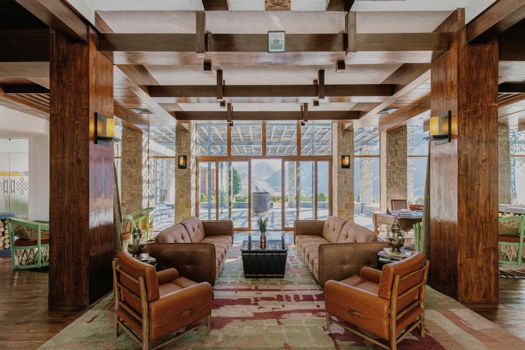 Zonas comunes en el Shinta Mani Mustang.