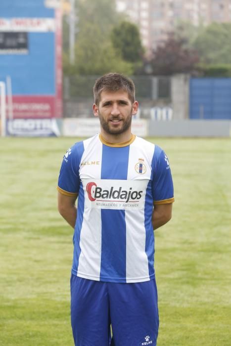 Presentación de la plantilla del Avilés