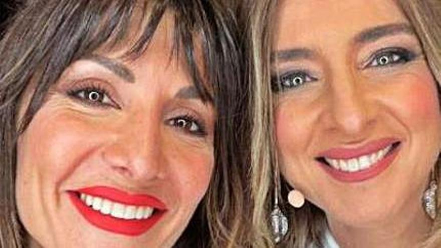 Nagore Robles y Sandra Barneda.