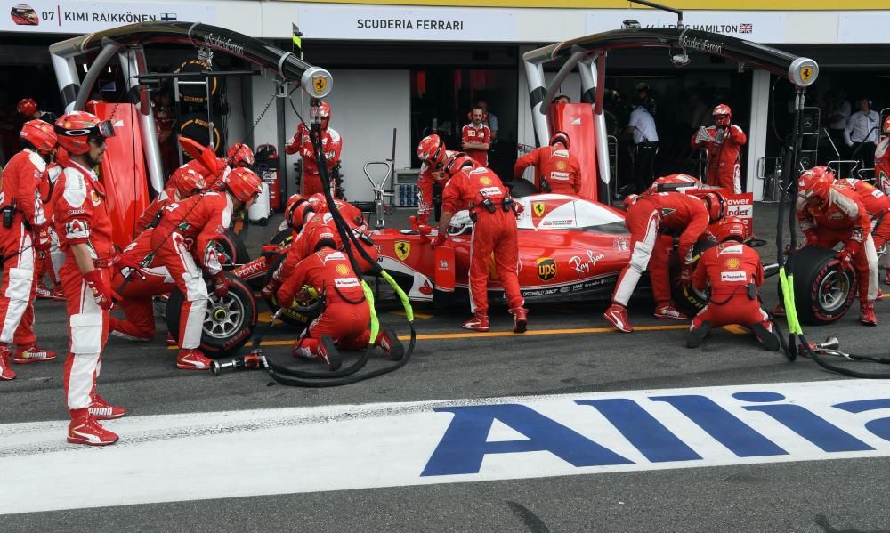 Las mejores imágenes del GP de Alemania de F1.