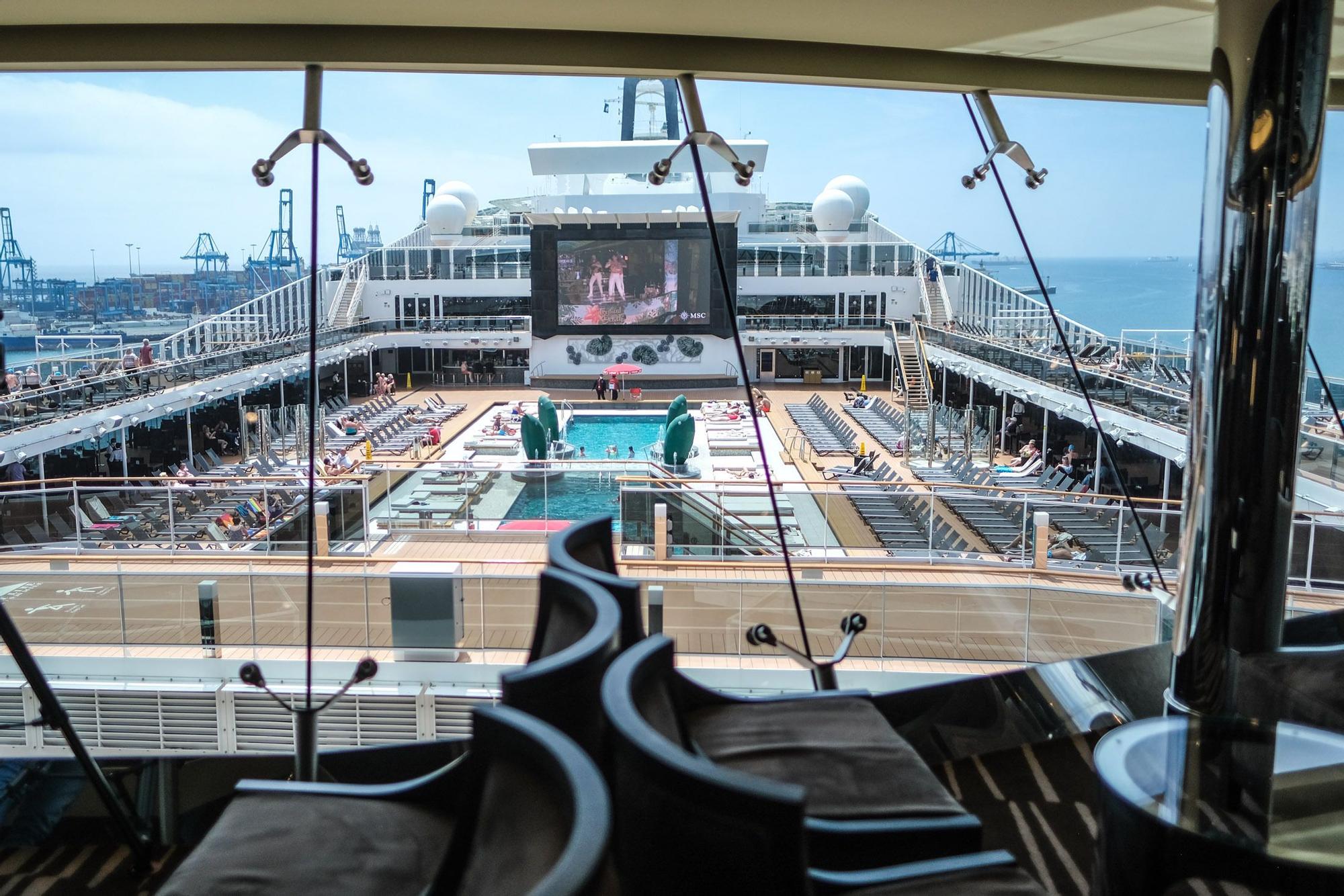 Visita al crucero 'Virtuosa' de MSC