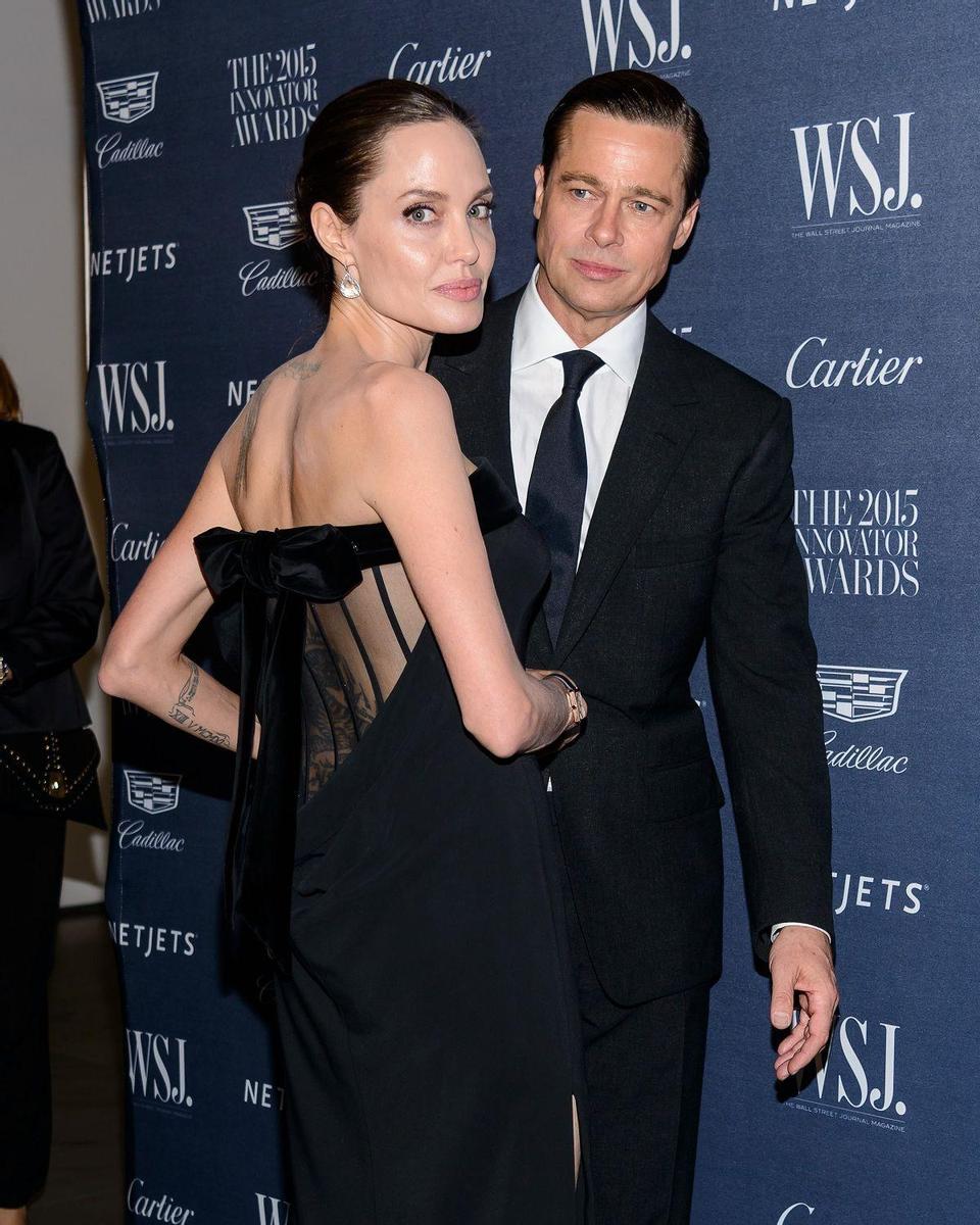 Angelina y Brad Pitt una pareja enamorada