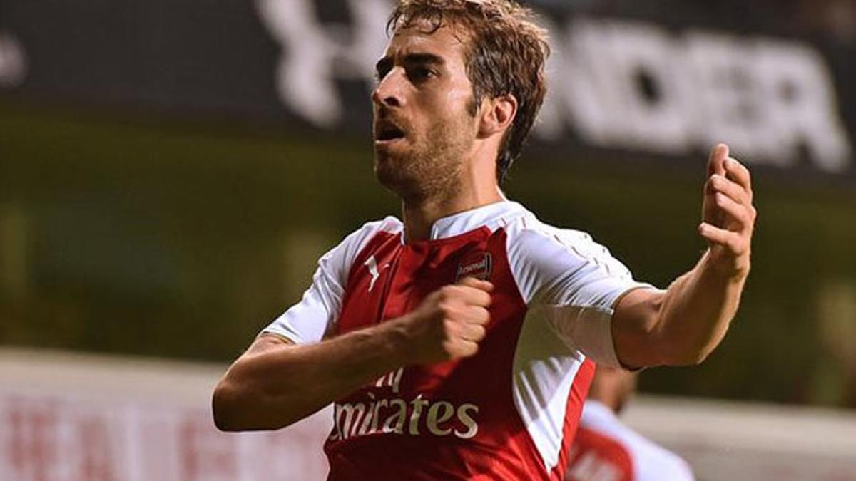 Flamini, futbolista del Arsenal