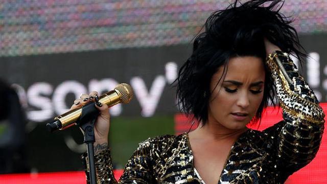 La actriz y cantante estadounidense, Demi Lovato.