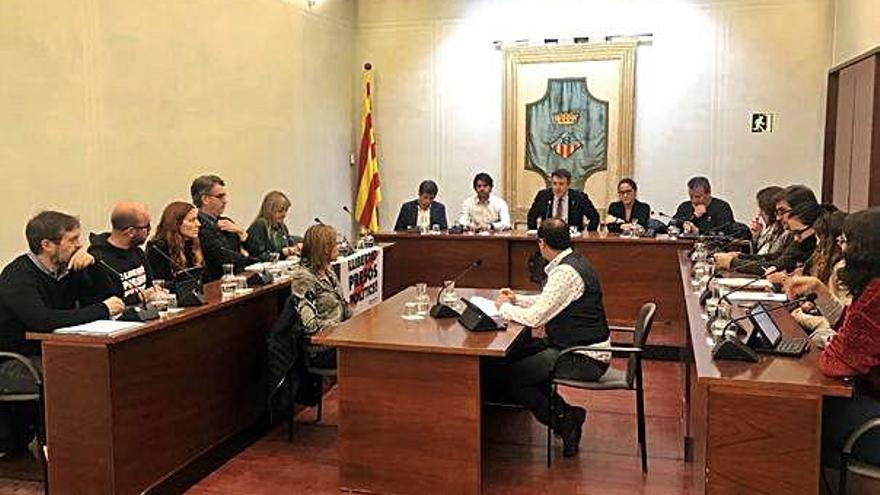 El ple extraordinari de l&#039;Ajuntament de Banyoles.