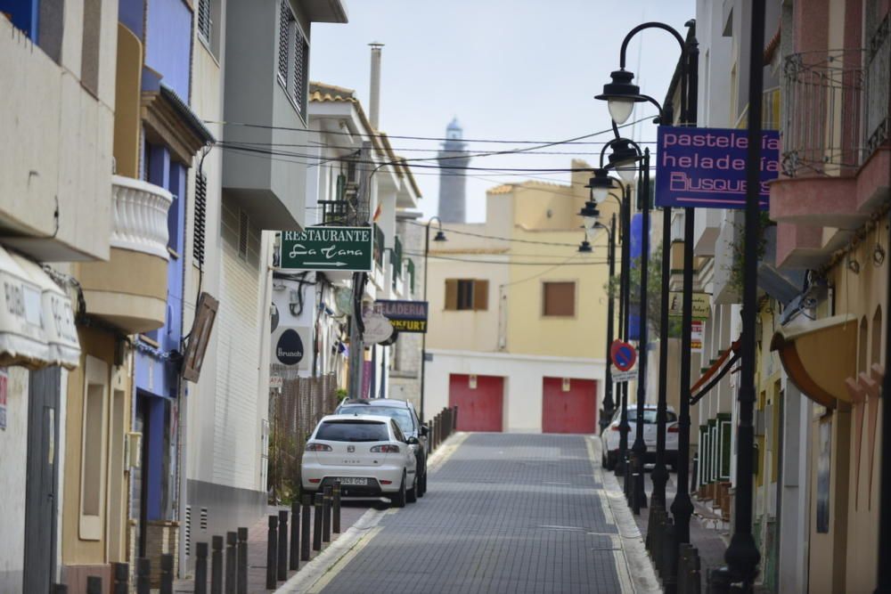 Controles policiales en La Manga