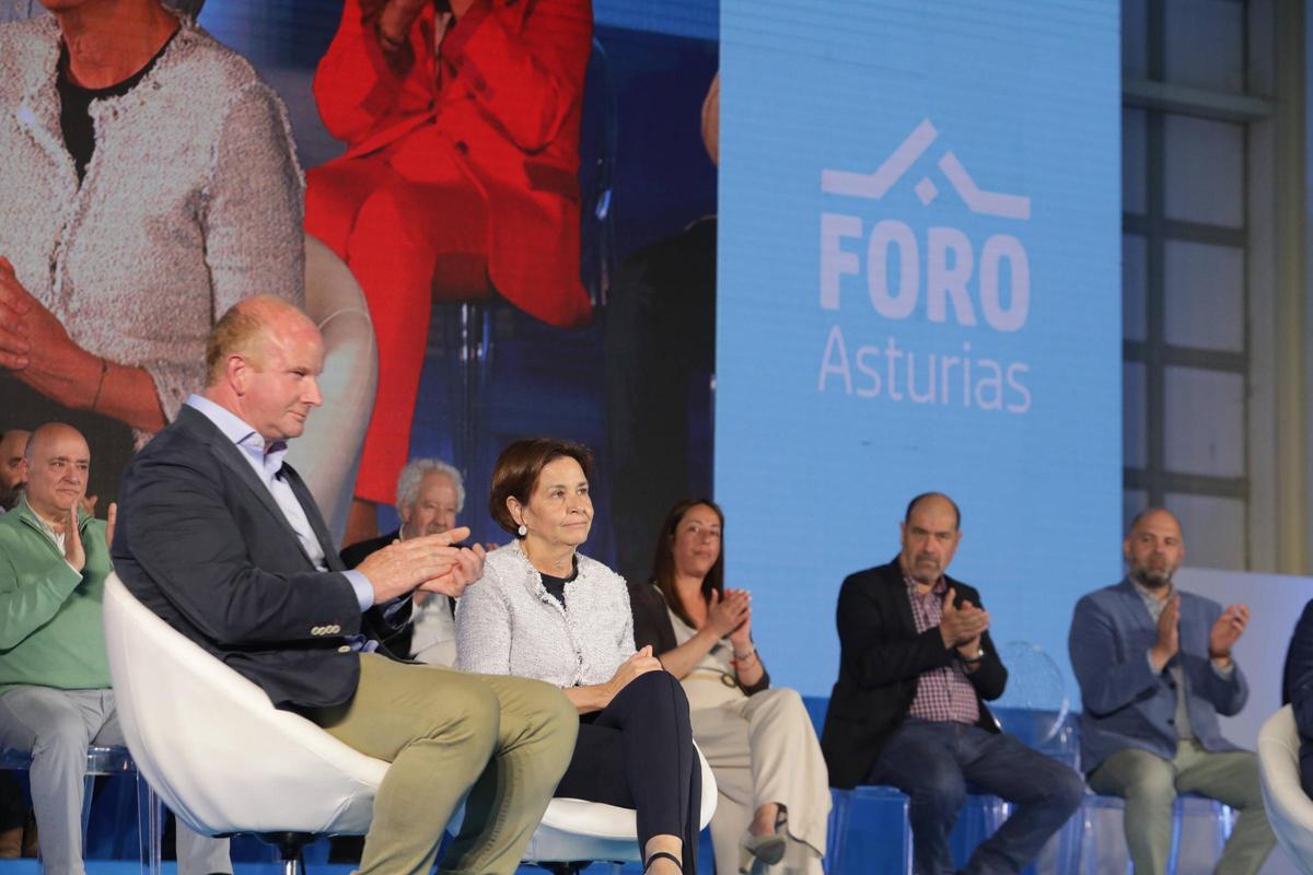 El cierre de campaña de Foro en Gijón, en imágenes