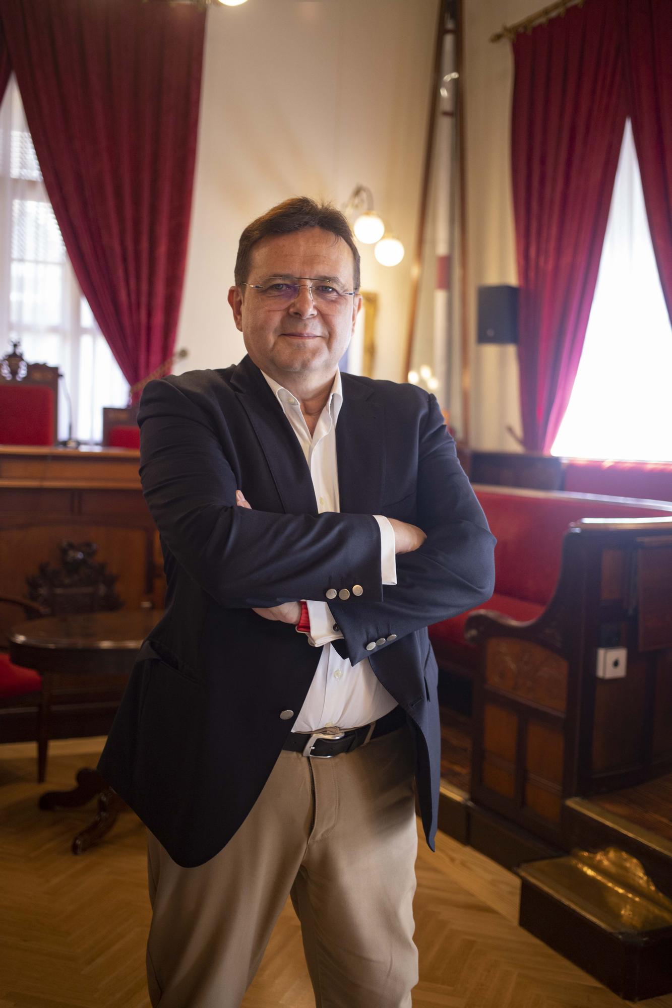 Entrevista  Dimas Vázquez, alcalde de Sueca