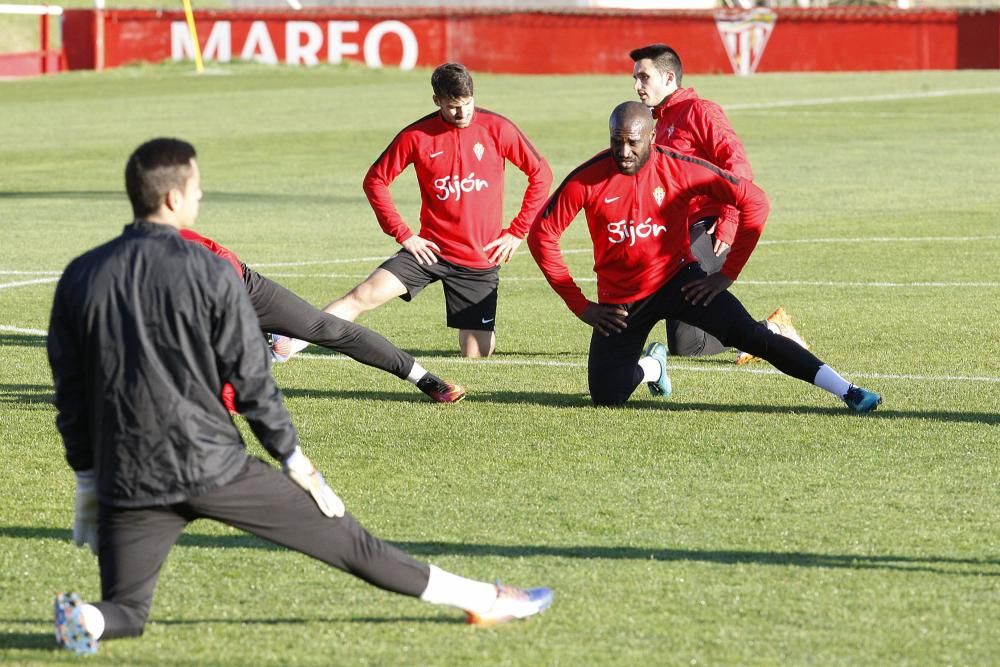 Entrenamiento del Sporting