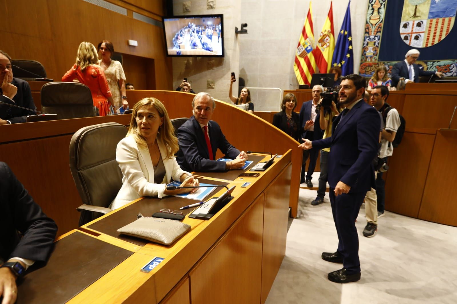 En imágenes | Sesión de la constitución de la XI Legislatura de las Cortes de Aragón