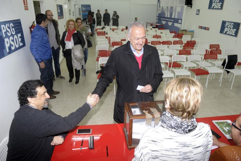 Las primarias del PSOE en Galicia