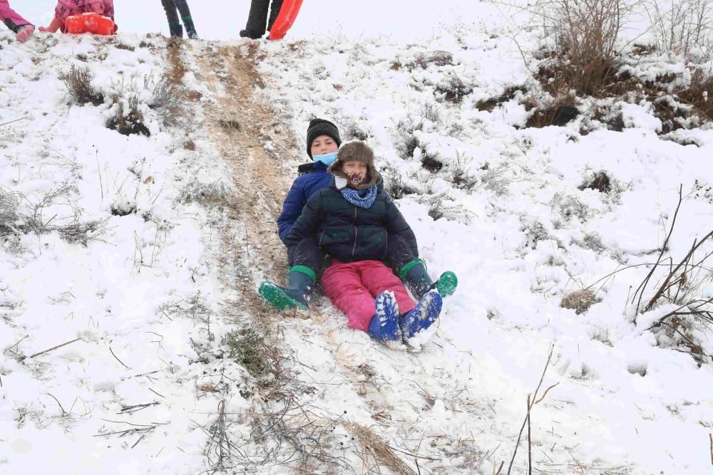 Nieve en Coy, Lorca