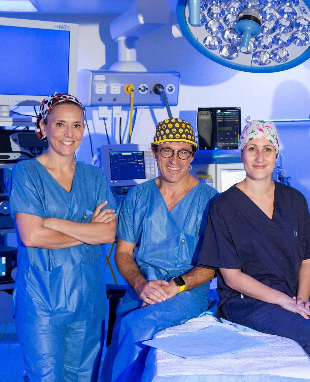 Parte del equipo de Cirugía General que conforma HLA Clínica Vistahermosa.