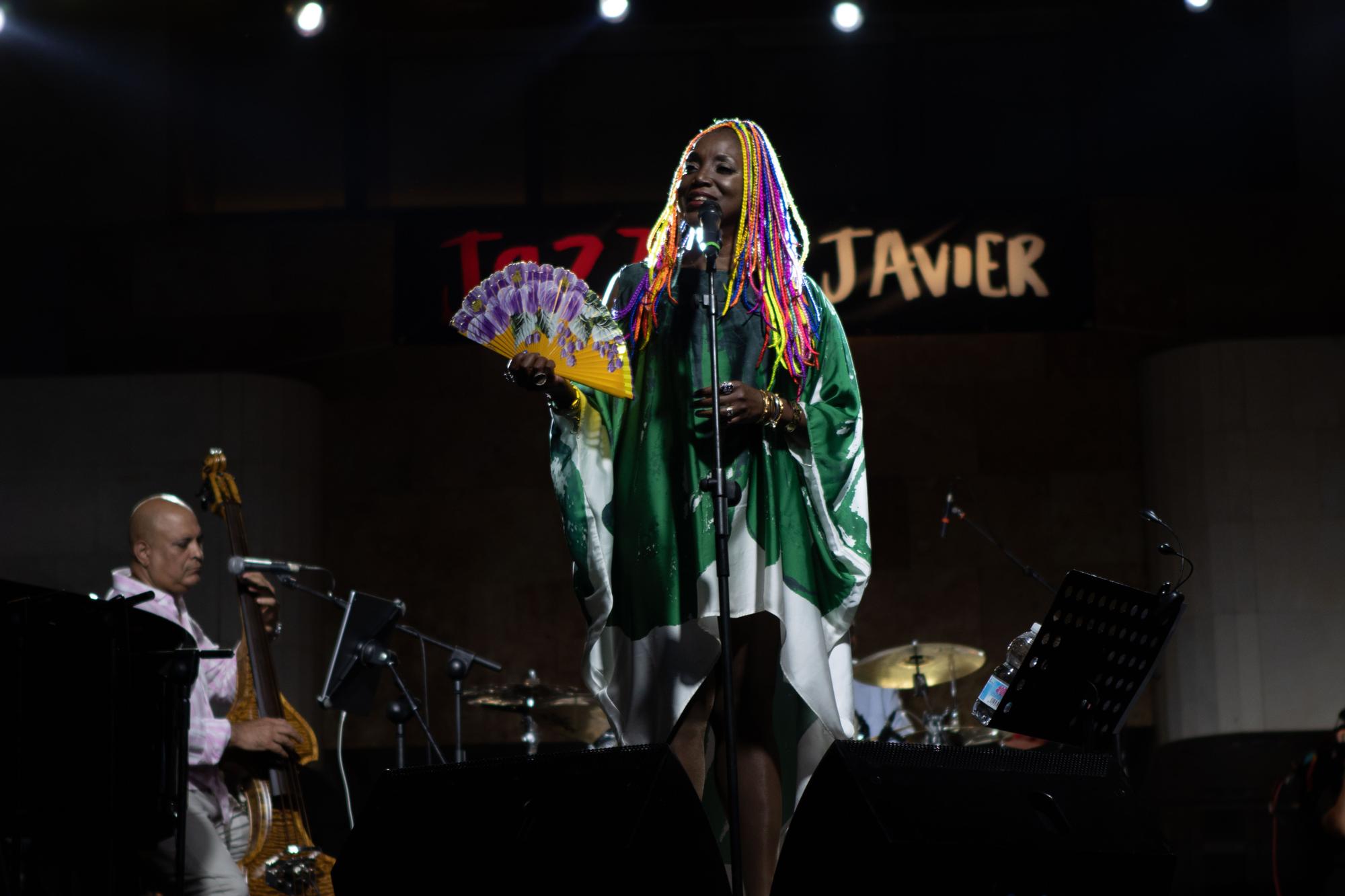 Lucrecia deslumbra en el Festival de Jazz de San Javier