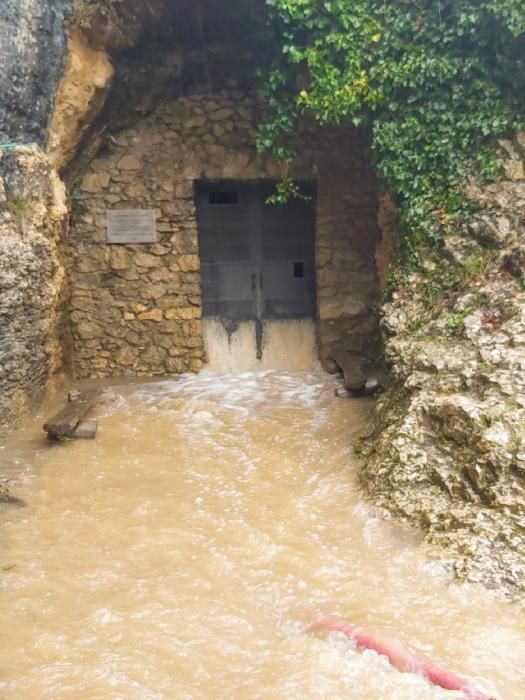 L'aigua a les Coves del Toll