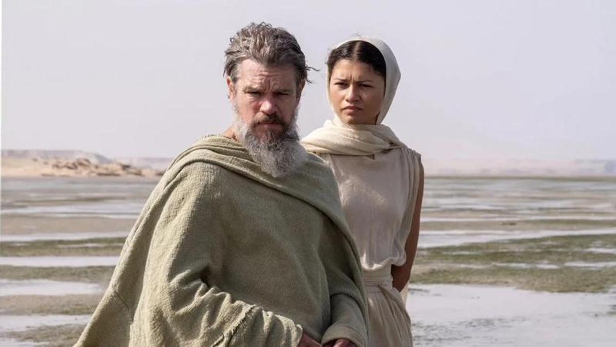Una escena de 'La Odisea', con Matt Damon como protagonista
