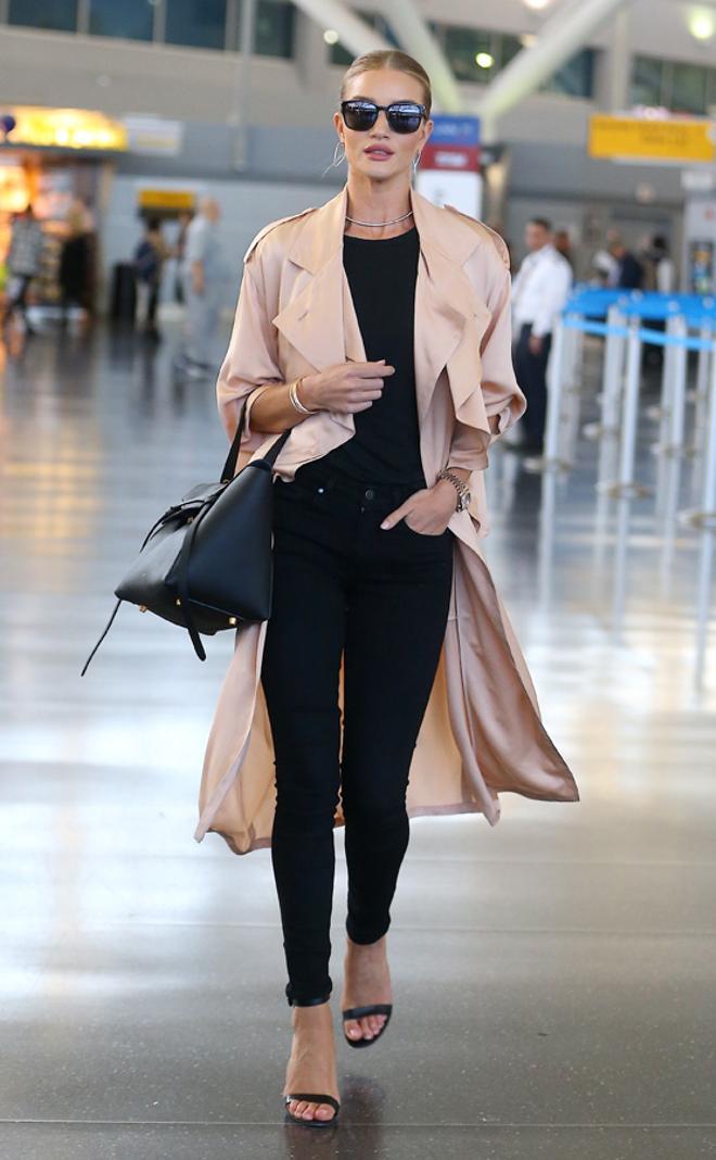 El look de la semana de Rosie Huntington Whiteley