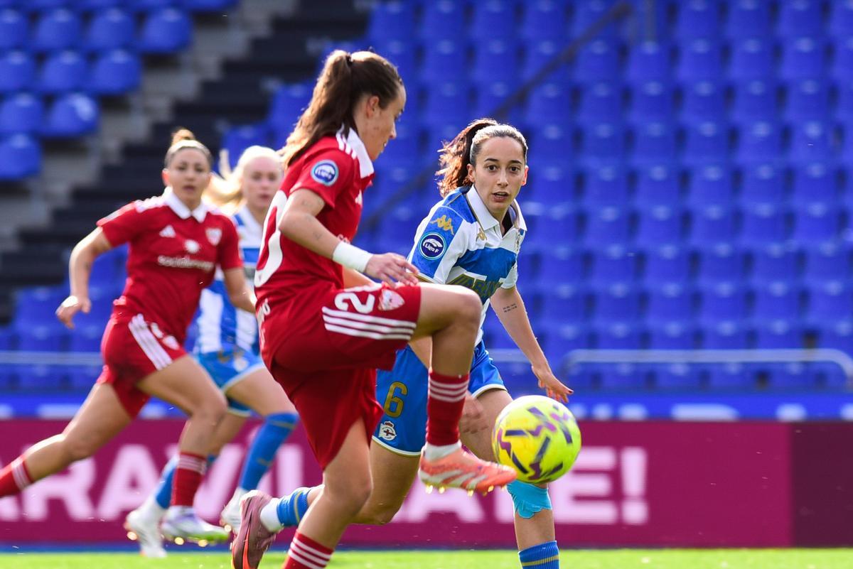 El Dépor Abanca - Sevilla, en imágenes