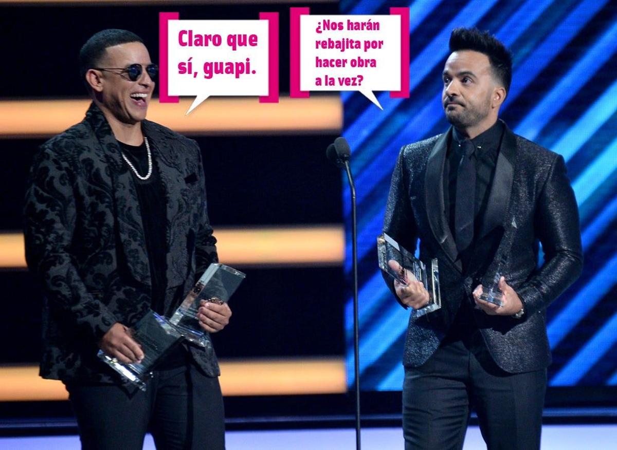 Luis Fonsi y Daddy Yankee fueron los más premiados de la noche