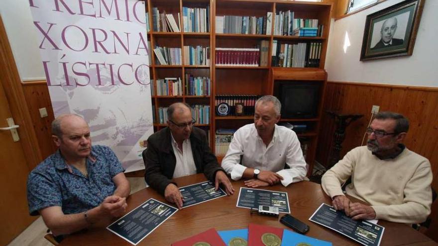 José Manuel Bouzas, Luis Reimóndez, Juan Constenla y Juan Andrés Fernández. // Bernabé/Víctor Espiño