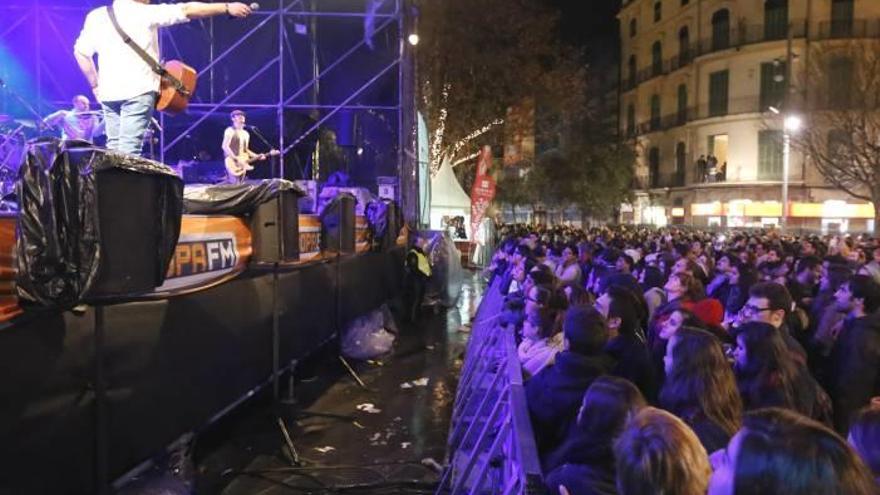 La plaza de España tendrá un concierto menos en 2017.